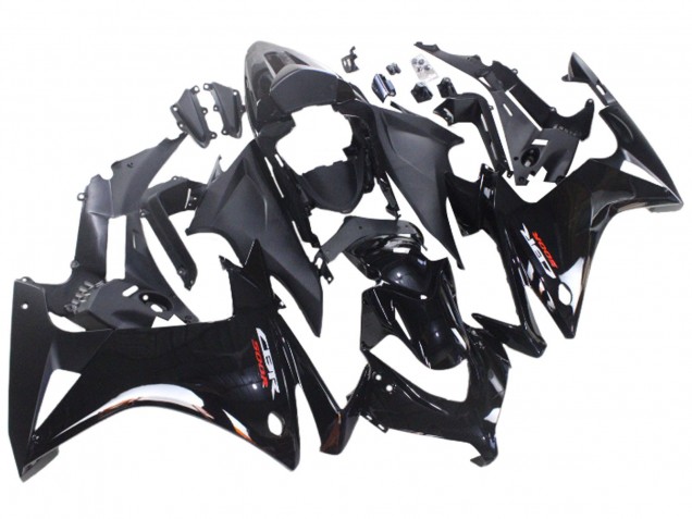 Mejores Carenados Moto Honda CBR500R 2013-2015 - Negro Brillante Negro Mate