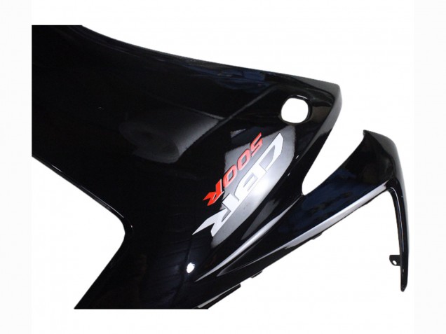 Mejores Carenados Moto Honda CBR500R 2013-2015 - Negro Brillante Negro Mate