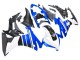 Mejores Carenados Moto Honda CBR500R 2013-2015 - Azul Blanco Negro Mate