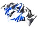 Mejores Carenados Moto Honda CBR500R 2013-2015 - Azul Blanco Negro Mate