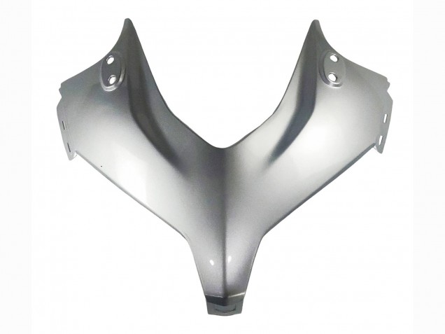 Mejores Carenado Moto Honda CBR500R 2013-2015 - Plata Negro Brillante