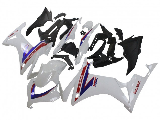 Mejores Carenados Moto Honda CBR500R 2013-2015 - Blanco Rojo Azul HRC