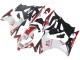Mejores Carenados Moto Honda CBR500R 2013-2015 - Blanco Rojo Verde Negro Brillante Morinage 777