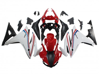 Mejores Carenado Moto Honda CBR500R 2016-2018 - Blanco Rojo Azul Negro Mate