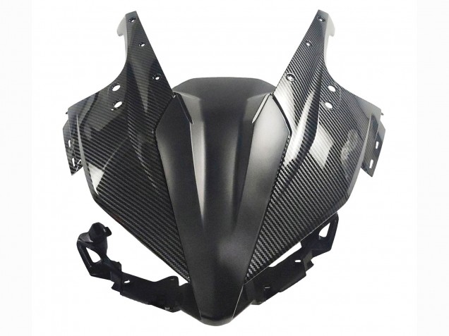 Mejores Carenados Moto Honda CBR500R 2016-2018 - Negro FibraCarbono Rojo
