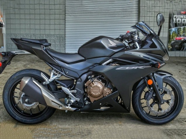 Mejores Carenados Moto Honda CBR500R 2016-2018 - Negro Mate
