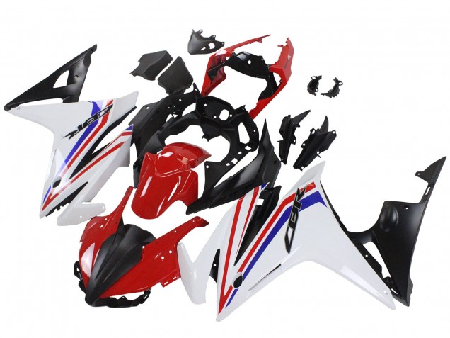 Mejores Carenados Moto Honda CBR500R 2016-2018 - Blanco Rojo Azul Negro Mate