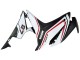 Mejores Carenados Moto Honda CBR500R 2016-2018 - Blanco Rojo Negro Mate