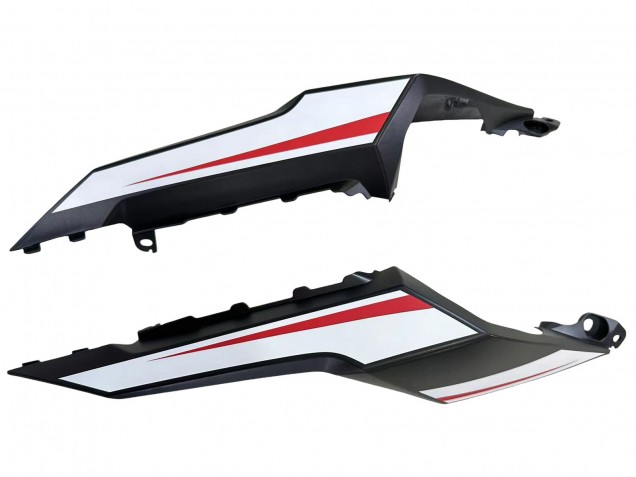 Mejores Carenados Moto Honda CBR500R 2016-2018 - Blanco Rojo Negro Mate
