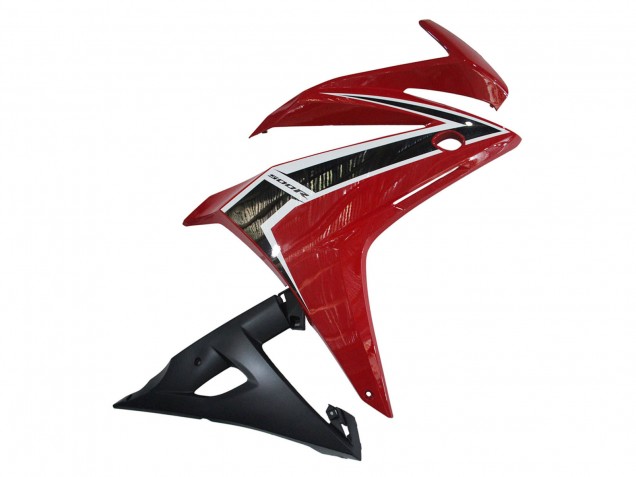 Mejores Carenados Moto Honda CBR500R 2016-2018 - Rojo Blanco Negro Mate