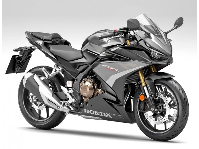 Mejores Carenados Moto Honda CBR500R 2022-2023 - Plata Gris Negro Mate