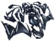Mejores Carenados Moto Honda CBR500R 2022-2023 - Azul Mate Oscuro