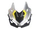 Mejores Carenados Moto Honda CBR500R 2022-2023 - Plata Amarillo Negro Brillante