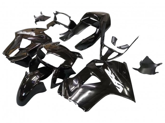Mejores Carenados Moto Honda VFR 800 1998-2001 - Negro Brillante