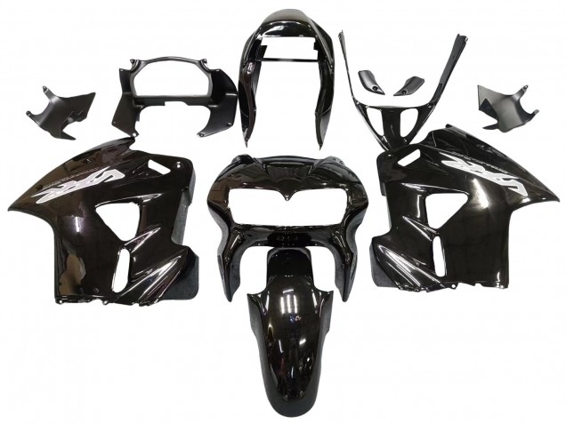 Mejores Carenados Moto Honda VFR 800 1998-2001 - Negro Brillante