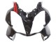 Mejores Carenados Moto Honda VFR 800 2002-2013 - Negro Brillante Rojo