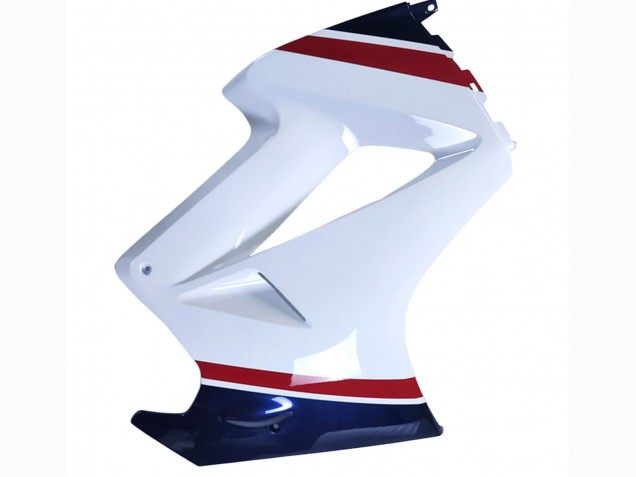 Mejores Carenados Moto Honda VFR 800 2002-2013 - Blanco Rojo Azul Oscuro