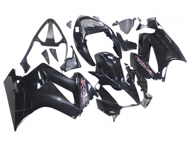 Mejores Carenado Moto Honda VFR 800 2002-2013 - Negro Brillante