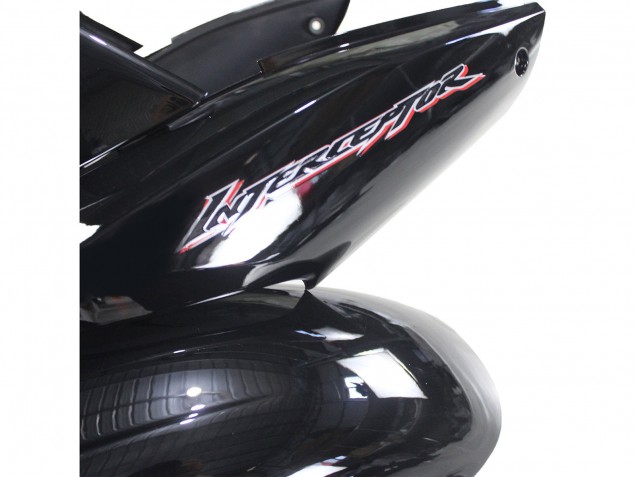 Mejores Carenado Moto Honda VFR 800 2002-2013 - Negro Brillante