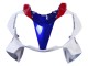 Mejores Carenados Moto Honda VFR 800 2002-2013 - Blanco Rojo Azul Motul