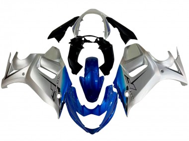 Mejores Carenados Moto Suzuki GSX650F 2008-2013 - Plata Azul