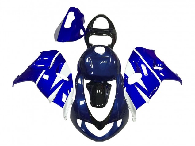 Mejores Carenados Moto Suzuki TL1000R 1998-2003 - Azul Blanco Negro Brillante