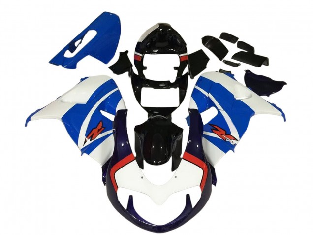 Mejores Carenado Moto Suzuki TL1000R 1998-2003 - Azul Blanco Negro Rojo