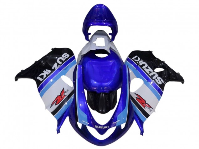 Mejores Carenados Moto Suzuki TL1000R 1998-2003 - Azul Blanco Negro Rojo