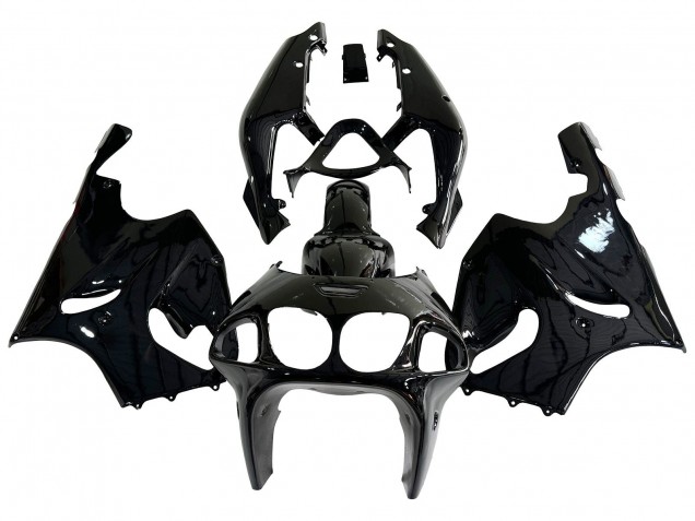 Mejores Carenado Moto Kawasaki ZX7R 1996-2003 - Negro Brillante