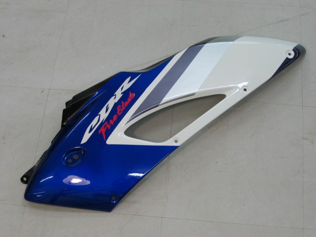 Mejores Carenados Moto Honda CBR1000RR 2004-2005 - Blanco Azul Negro Brillante Fireblade