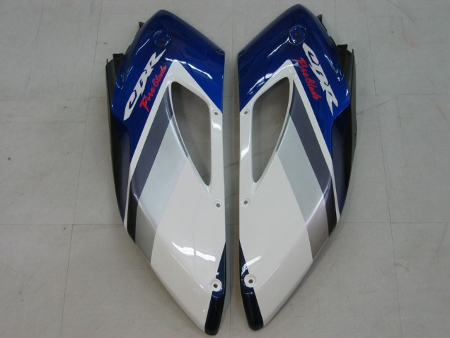 Mejores Carenados Moto Honda CBR1000RR 2004-2005 - Blanco Azul Negro Brillante Fireblade