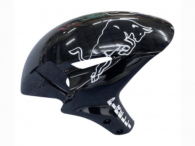 Mejores Carenados Moto Honda CBR1000RR 2004-2005 - Plata Negro Brillante Rojo Raya