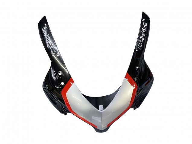Mejores Carenados Moto Honda CBR1000RR 2004-2005 - Plata Negro Brillante Rojo Raya