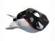 Mejores Carenados Moto Honda CBR1000RR 2004-2005 - Plata Negro Brillante Rojo Raya