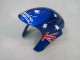 Mejores Carenados Moto Honda CBR1000RR 2004-2005 - Blanco Azul Rojo Negro Brillante Estrella Carrera Lee