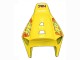 Mejores Carenados Moto Honda CBR1000RR 2004-2005 - Amarillo Naranja Negro Brillante Repsol Rossi 46