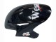 Mejores Carenados Moto Honda CBR1000RR 2004-2005 - Negro Brillante Blanco West