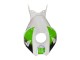 Mejores Carenados Moto Honda CBR1000RR 2004-2005 - Blanco Verde Negro Brillante Hannspree 52