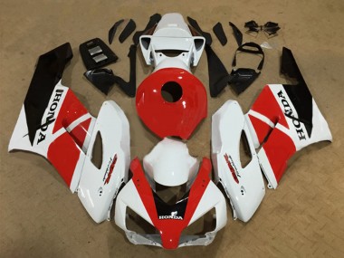Mejores Carenados Moto Honda CBR1000RR 2004-2005 - Blanco Rojo Negro Brillante Fireblade