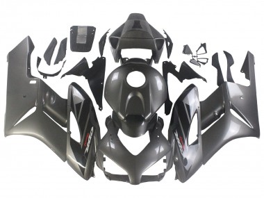 Mejores Carenados Moto Honda CBR1000RR 2004-2005 - Gris Brillante Negro Brillante