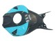 Mejores Carenados Moto Honda CBR1000RR 2004-2005 - Azul Claro Negro Brillante