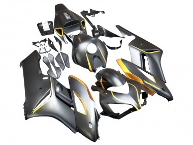 Mejores Carenados Moto Honda CBR1000RR 2004-2005 - Gris Mate Oro