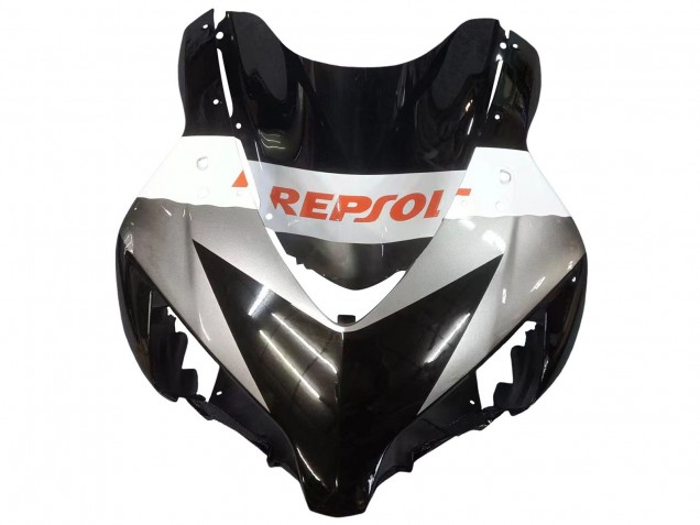 Mejores Carenados Moto Honda CBR1000RR 2004-2005 - Naranja Plata Negro Brillante Repsol