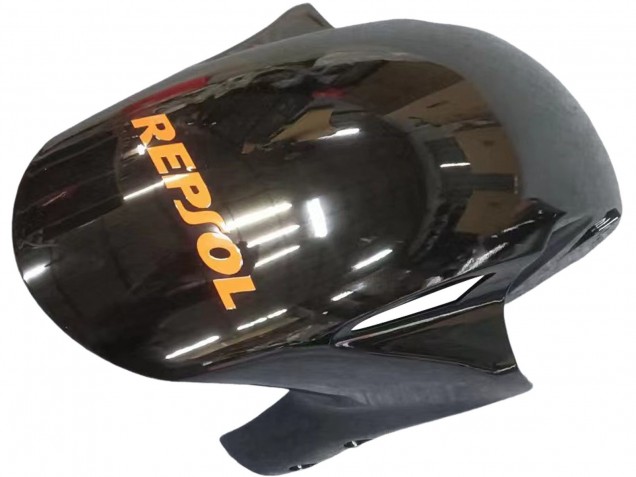 Mejores Carenados Moto Honda CBR1000RR 2004-2005 - Naranja Plata Negro Brillante Repsol