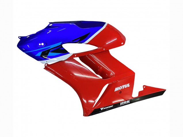 Mejores Carenados Moto Honda CBR1000RR 2004-2005 - Rojo Azul Blanco Negro Motul