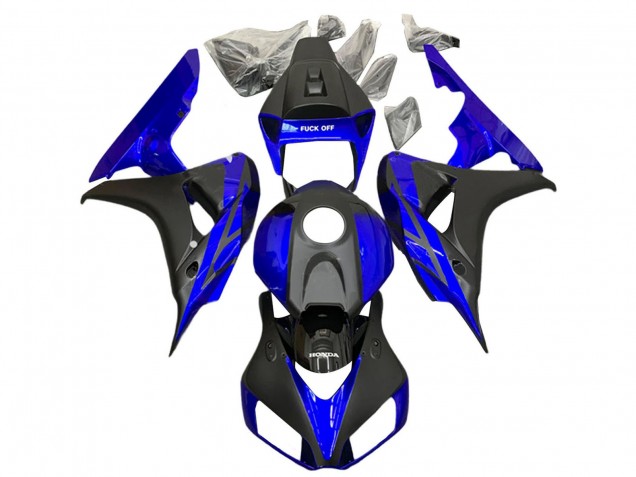 Mejores Carenados Moto Honda CBR1000RR 2006-2007 - Azul Negro Mate