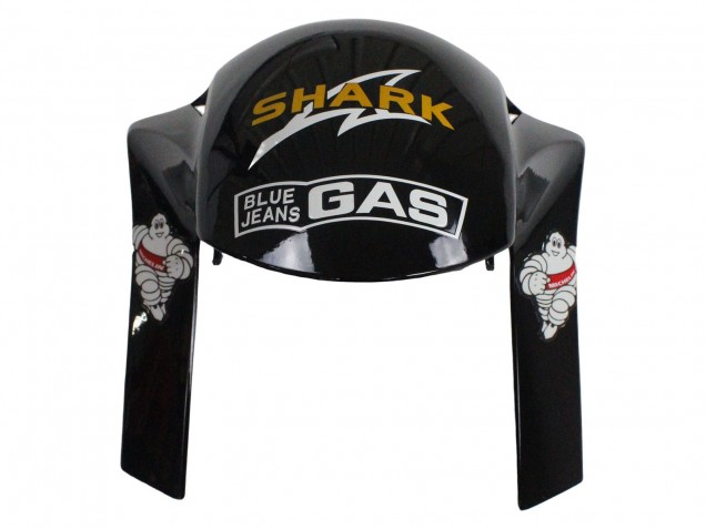 Mejores Carenados Moto Honda CBR1000RR 2006-2007 - Negro Brillante Amarillo Rojo Llama