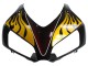 Mejores Carenados Moto Honda CBR1000RR 2006-2007 - Negro Brillante Amarillo Rojo Llama