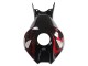 Mejores Carenados Moto Honda CBR1000RR 2006-2007 - Negro Brillante Amarillo Rojo Llama