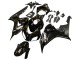 Mejores Carenados Moto Honda CBR1000RR 2006-2007 - Negro Brillante Negro Mate